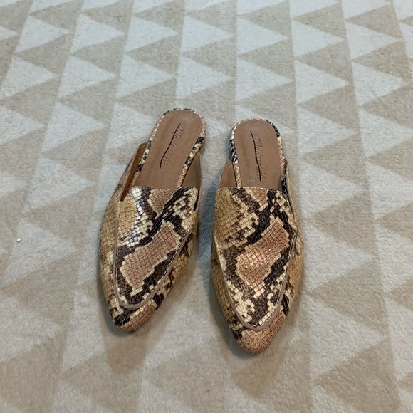 Madewell the frances skimmer mike snake embossed - Picture 2 of 4